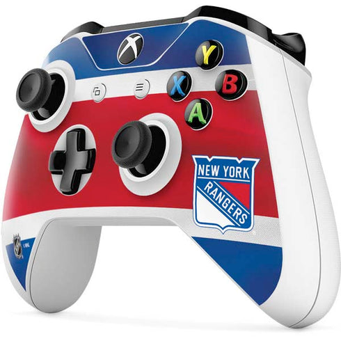 NHL New York Rangers Jersey Xbox One S All-Digital Edition Bundle Skin