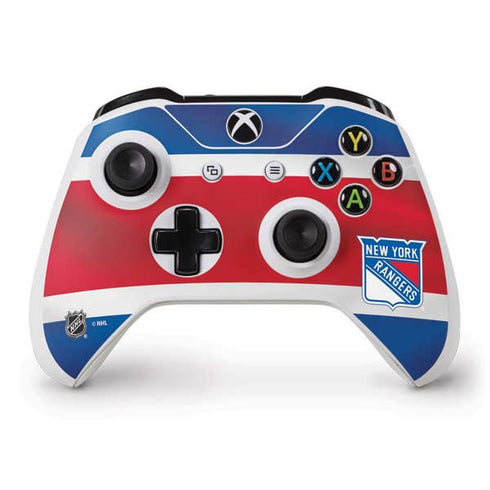 NHL New York Rangers Jersey Xbox One S Controller Skin
