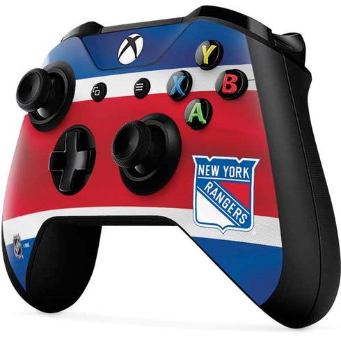 NHL New York Rangers Jersey Xbox One X Controller Skin