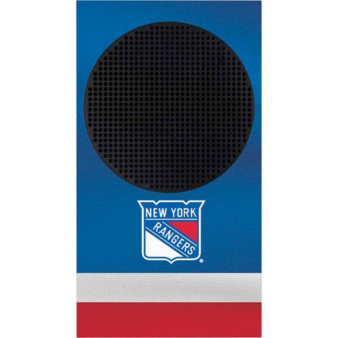 NHL New York Rangers Jersey Xbox Series S Console Skin