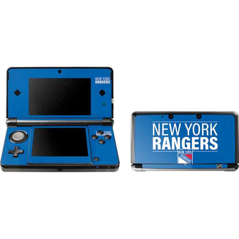 NHL New York Rangers Lineup 3DS (2011) Skin