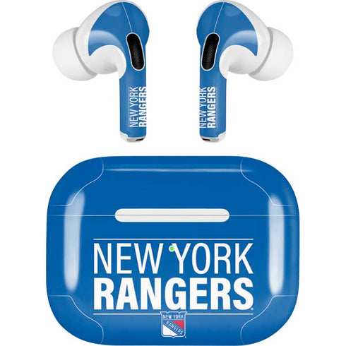 NHL New York Rangers Lineup AirPods Pro 2nd Gen Skin