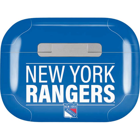 NHL New York Rangers Lineup AirPods Pro 2nd Gen Skin