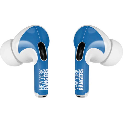 NHL New York Rangers Lineup AirPods Pro 2nd Gen Skin