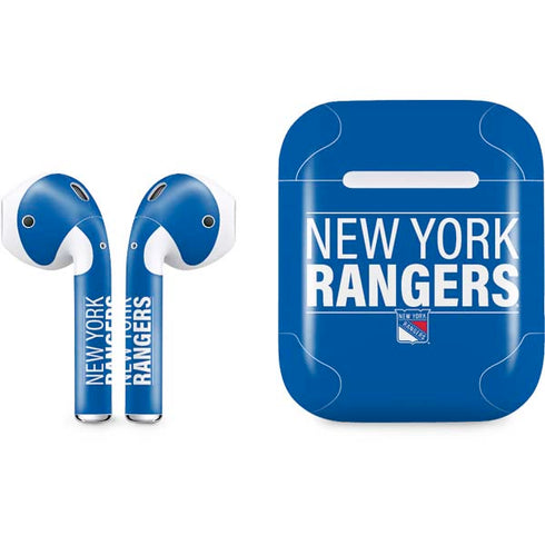 NHL New York Rangers Lineup Apple AirPods Skin
