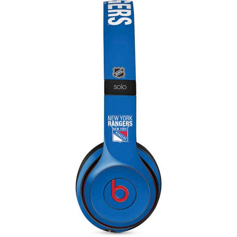 NHL New York Rangers Lineup Beats Solo 2 Wireless Skin