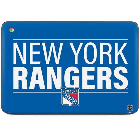 NHL New York Rangers Lineup HP Chromebook Skin