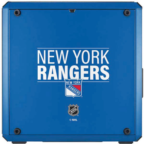 NHL New York Rangers Lineup Cooler Master MasterBox Q300L Mini Tower Skin