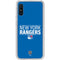 NHL New York Rangers Lineup Galaxy A10e Clear Case