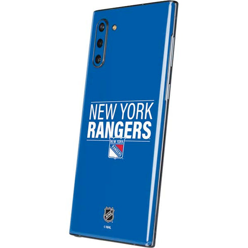 NHL New York Rangers Lineup Galaxy Note 10 Skin