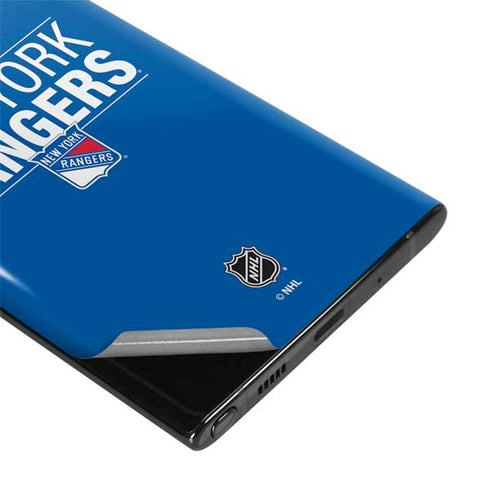 NHL New York Rangers Lineup Galaxy Note 10 Skin