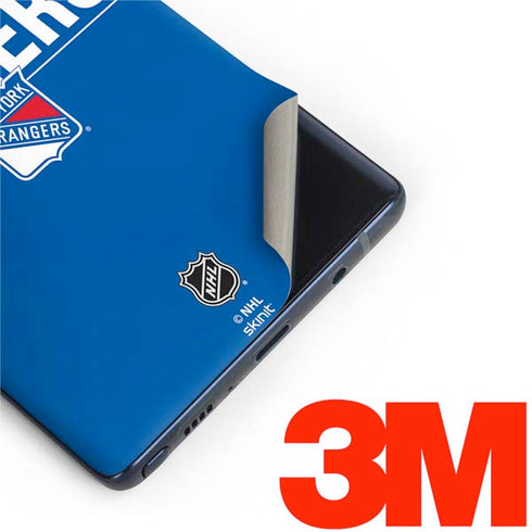 NHL New York Rangers Lineup Galaxy Note 9 Skin