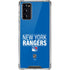 NHL New York Rangers Lineup Galaxy Note20 5G Clear Case