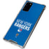 NHL New York Rangers Lineup Galaxy Note20 5G Clear Case