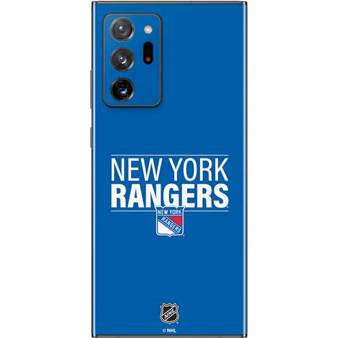 NHL New York Rangers Lineup Galaxy Note20 Ultra 5G Skin