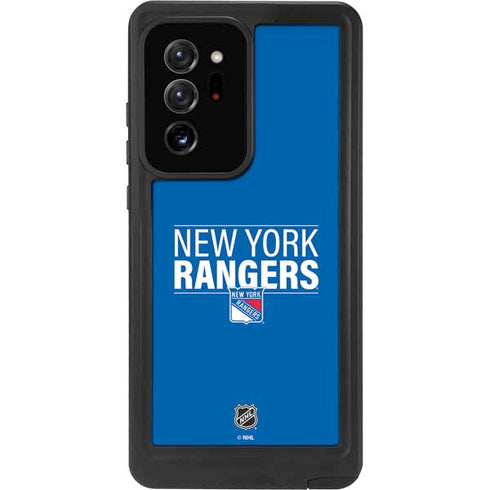 NHL New York Rangers Lineup Galaxy Note20 Ultra 5G Waterproof Case