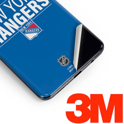 NHL New York Rangers Lineup Galaxy S10 Skin
