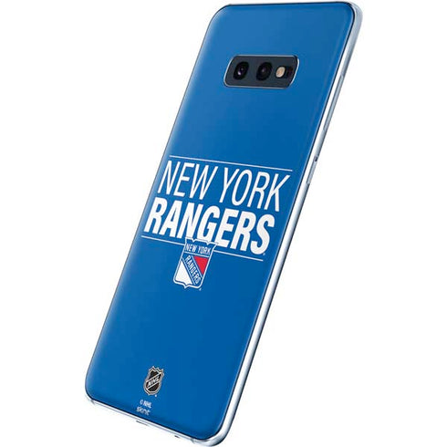 NHL New York Rangers Lineup Galaxy S10e Skin