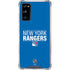 NHL New York Rangers Lineup Galaxy S20 FE Clear Case