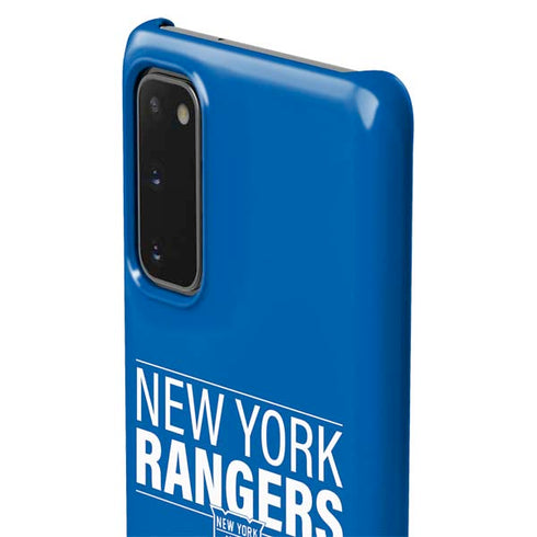 NHL New York Rangers Lineup Galaxy S20 Lite Case