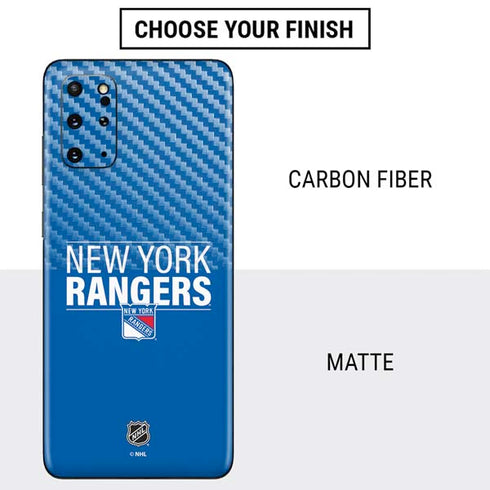 NHL New York Rangers Lineup Galaxy S20 Plus Skin