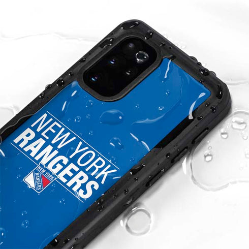 NHL New York Rangers Lineup Galaxy S20 Plus Waterproof Case