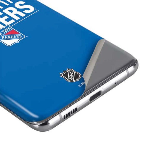 NHL New York Rangers Lineup Galaxy S20 Skin