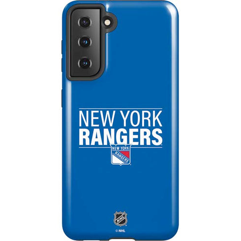NHL New York Rangers Lineup Galaxy S21 5G Pro Case