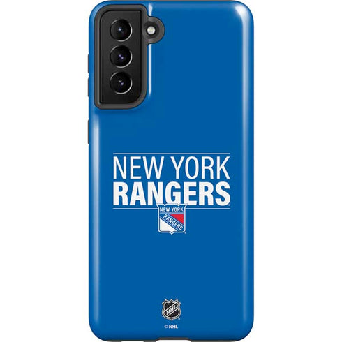 NHL New York Rangers Lineup Galaxy S21 Plus 5G Pro Case