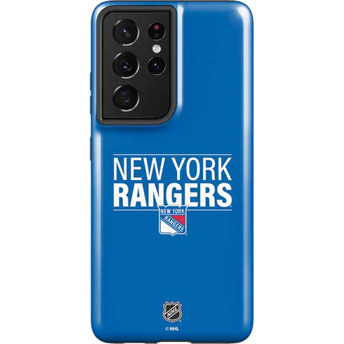 NHL New York Rangers Lineup Galaxy S21 Ultra 5G Pro Case