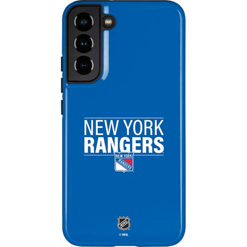 NHL New York Rangers Lineup Galaxy S22 Plus Pro Case