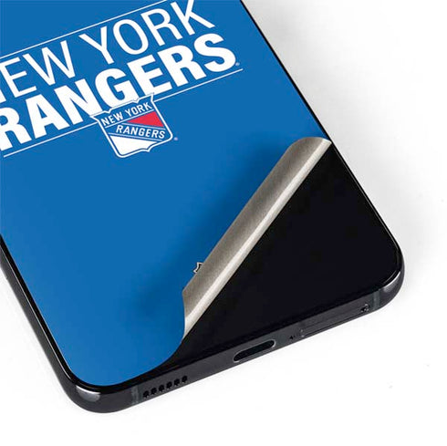 NHL New York Rangers Lineup Galaxy S22 Skin