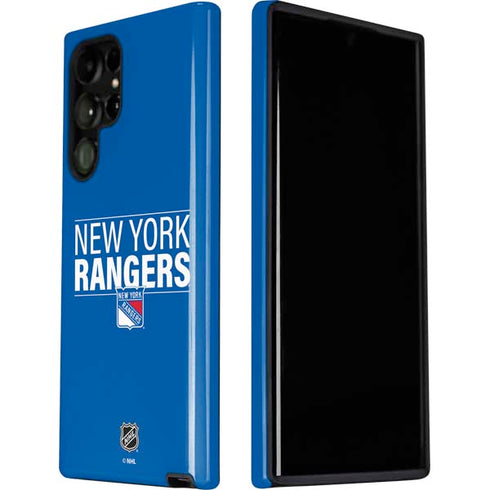 NHL New York Rangers Lineup Galaxy S22 Ultra Pro Case