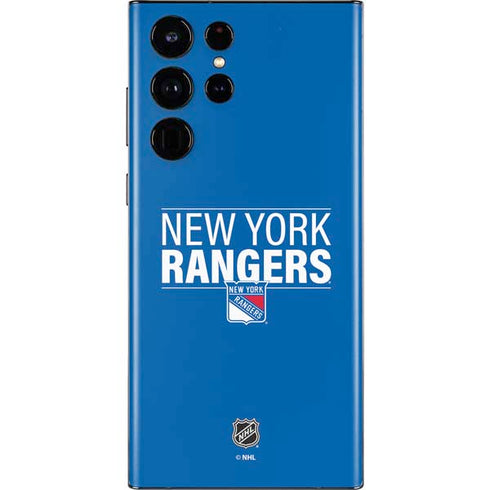 NHL New York Rangers Lineup Galaxy S22 Ultra Skin