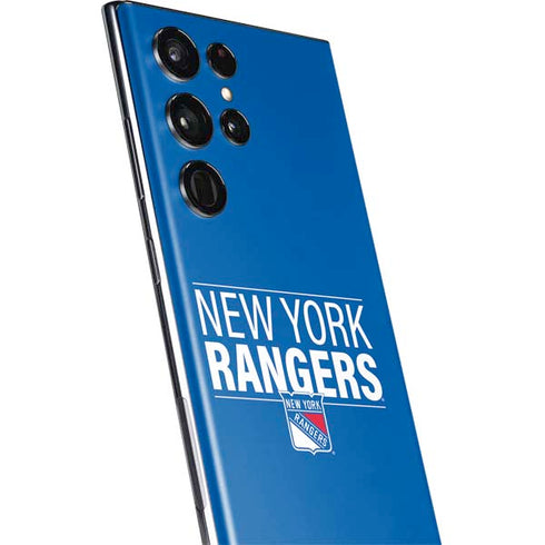NHL New York Rangers Lineup Galaxy S22 Ultra Skin