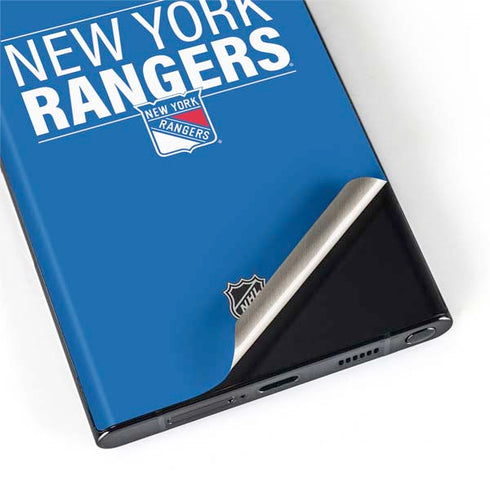 NHL New York Rangers Lineup Galaxy S22 Ultra Skin