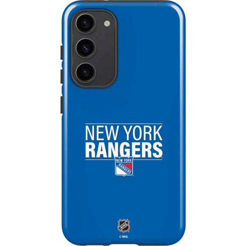 NHL New York Rangers Lineup Galaxy S23 Plus Pro Case