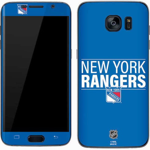 NHL New York Rangers Lineup Galaxy S7 Skin