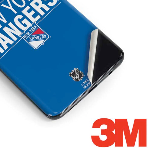 NHL New York Rangers Lineup Galaxy S9 Plus Skin