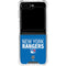 NHL New York Rangers Lineup Galaxy Z Flip5 5G Clear Case