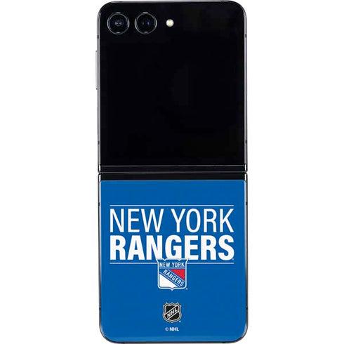 NHL New York Rangers Lineup Galaxy Z Flip5 5G Skin