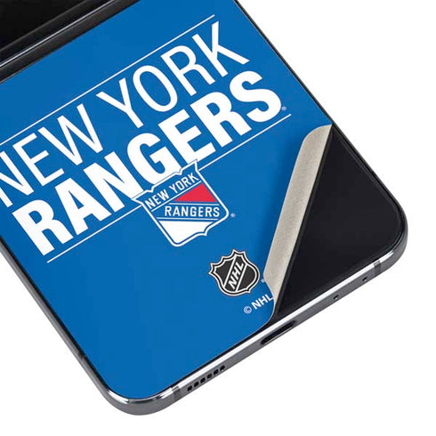 NHL New York Rangers Lineup Galaxy Z Flip5 5G Skin