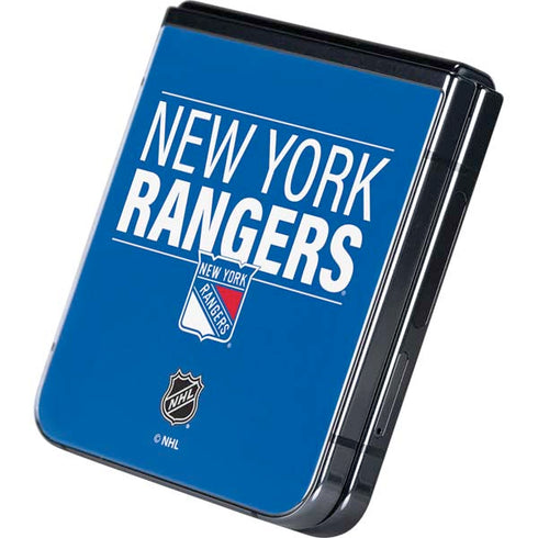 NHL New York Rangers Lineup Galaxy Z Flip5 5G Skin