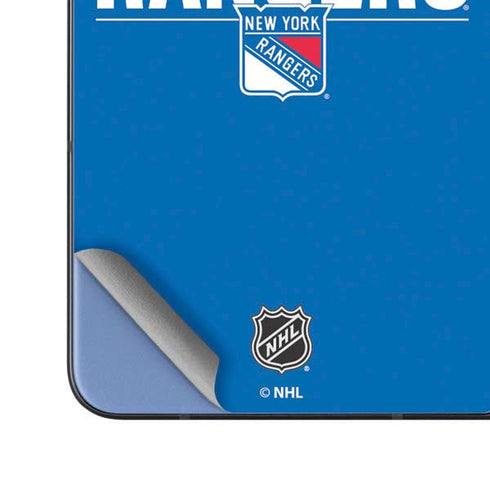 NHL New York Rangers Lineup Galaxy Z Fold5 5G Skin
