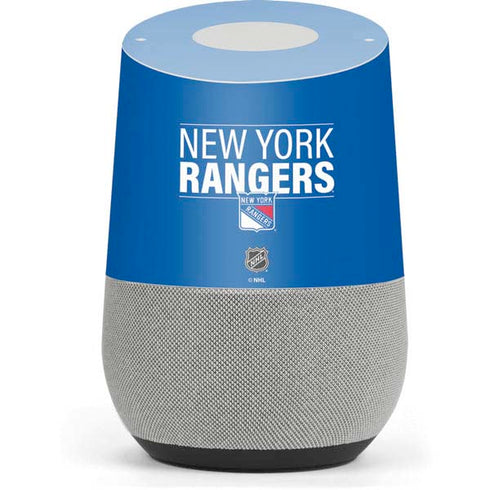 NHL New York Rangers Lineup Google Home Skin