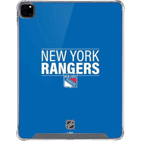 NHL New York Rangers Lineup iPad Pro 12.9in (2020) Clear Case