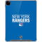 NHL New York Rangers Lineup iPad Pro 12.9in (2020) Clear Case