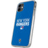 NHL New York Rangers Lineup iPhone 11 Clear Case