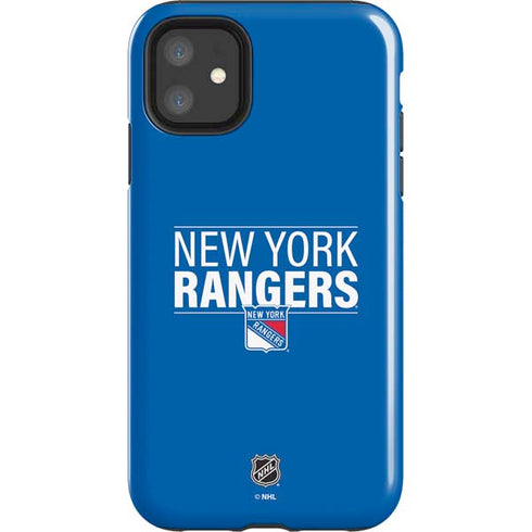 NHL New York Rangers Lineup iPhone 11 Impact Case