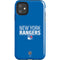 NHL New York Rangers Lineup iPhone 11 Impact Case